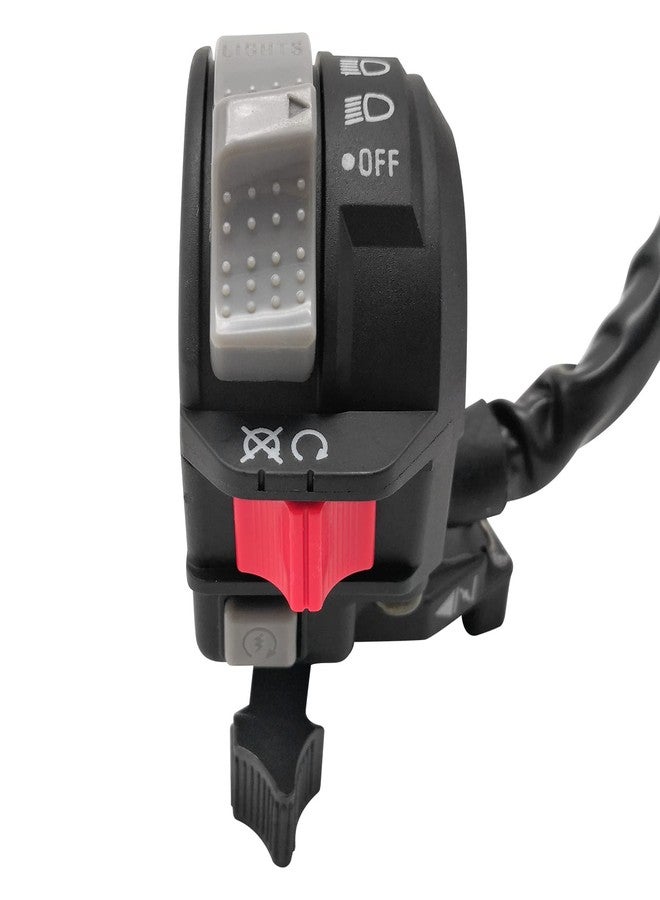 JAVIK Control Switch Button Engine Start Run Off Headlight for Yamaha ATV Big Bear 250 400 Bruin 250 350 Grizzly 350 400 660 Kodiak 400 450 Raptor 350 660 Wolverine 350 450 YFM,OEM#5LP-83973-01-00 - Image 1